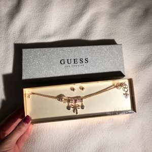 Guess Necklace and Earring Package